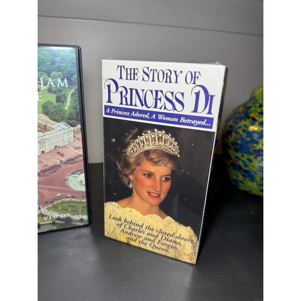 Princess Diana VHS Tapes Brand New Sealed & Official Buckingham Palace Video